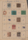 World Wide: 1850/1920 (ca.), Used And Unused Assortment On Four Approval Pages A - Collections (without Album)