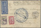 World Wide: 1860's-1940's Ca.: 43 Covers, Postcards, Postal Stationery And Pictu - Verzamelingen (zonder Album)