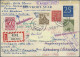 Worldwide Postal Stationery: 1964/1967, Lot Of Twelve Double Cards (3 Belgium, 2 - Other & Unclassified