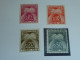 ANDORRE TIMBRE TAXE 1961 DU N°42/45 - NEUF SANS CHARNIERE (20/09) - Unused Stamps