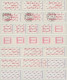 Americas: 1984/2012, MACHINE LABELS, Collection Of Apprx. 270 Labels Plus Some C - Autres - Amérique