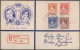 British Colonies: 1937, Coronation Issue, Assortment Of 46 Different Covers, Mai - Andere & Zonder Classificatie