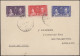 British Colonies: 1937, Coronation Issue, Assortment Of 41 Different Covers, Mai - Autres & Non Classés