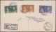 British Colonies: 1937, Coronation Issue, Assortment Of 43 Different Covers, Mai - Other & Unclassified