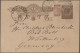 Delcampe - British Commonwealth: 1880/1920's Ca.: 58 Covers, Postcards And Postal Stationer - Autres & Non Classés