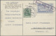 Air Mail - Germany: 1912/1939, Partie Von 35 Briefen Und Karten Ab Rhein/Main 19 - Airmail & Zeppelin