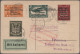 Air Mail - Germany: 1912/1944, Vielseitige Sammlung Von 48 Flugpost-Briefen/-Kar - Posta Aerea & Zeppelin