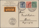 Delcampe - Air Mail - Germany: 1912/1944, Vielseitige Sammlung Von 48 Flugpost-Briefen/-Kar - Correo Aéreo & Zeppelin