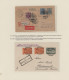 Delcampe - Air Mail - Germany: 1919/1928, Interessante Ausstellungs-Sammlung Auf 72 Sehr Sa - Luft- Und Zeppelinpost