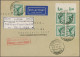 Delcampe - Air Mail - Germany: 1919/1938, Interessante Sammlung Mit über 300 Meist Erstflug - Poste Aérienne & Zeppelin