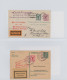 Delcampe - Air Mail - Germany: 1919/1938, Sehr Umfangreiche Und Interessante Sammlung Mit C - Airmail & Zeppelin