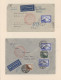 Air Mail - Germany: 1925/1931, Interessante Saubere Sammlung Mit über 60 Meist E - Correo Aéreo & Zeppelin