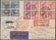 Air Mail - Germany: 1930/1940, Posten Mit über 100 Flugpostbelegen Condor/Luftha - Poste Aérienne & Zeppelin