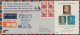 Air Mail - Germany: 1950/1972, DDR, Interessanter Posten Mit Ca. 350 Meist Erstf - Luchtpost & Zeppelin