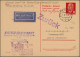 Air Mail - Germany: 1950/1972, DDR, Interessanter Posten Mit Ca. 350 Meist Erstf - Luft- Und Zeppelinpost