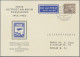 Air Mail - Germany: 1951/1957, Saubere Partie Von 14 Flugpostbelegen Mit Frankat - Poste Aérienne & Zeppelin