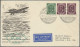 Delcampe - Air Mail - Germany: 1951/1957, Saubere Partie Von 14 Flugpostbelegen Mit Frankat - Poste Aérienne & Zeppelin