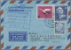 Delcampe - Air Mail - Germany: 1951/1957, Saubere Partie Von 14 Flugpostbelegen Mit Frankat - Correo Aéreo & Zeppelin