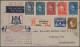 Airmail - Europe: 1928/1951, NIEDERLANDE, Lot Mit 14 Luftpostbriefen, Meist Erst - Otros - Europa