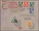 Airmail - Europe: 1928/1951, NIEDERLANDE, Lot Mit 14 Luftpostbriefen, Meist Erst - Altri - Europa