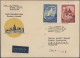 Delcampe - Airmail - Europe: 1958/1960, Sammlung Von 167 Briefen Und Karten AUSTRIA AIRLINE - Europe (Other)