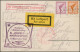 Delcampe - Air Mail: 1910/1980 (ca.), Assortment Of Apprx. 144 Covers/cards, Incl. Early Ze - Altri & Non Classificati