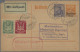 Air Mail: 1922/1925 Ca.: 32 Airmail Cards, Covers And Postal Stationery Items Fr - Other & Unclassified