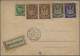 Delcampe - Air Mail: 1922/1925 Ca.: 32 Airmail Cards, Covers And Postal Stationery Items Fr - Other & Unclassified