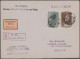 Air Mail: 1927/1958, Interessanter Posten Mit Ca. 150 Erst- Und Sonderflügen Sch - Autres & Non Classés