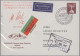 Delcampe - Air Mail: 1946/1971, Eine Tolle Sammlung Von Eröffnungsfluglinien, Ersten Flügen - Otros & Sin Clasificación
