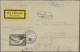 Delcampe - Zeppelin Mail - Germany: 1909/1939 Sammlung Von über 50 Zeppelinbelegen, Ansicht - Airmail & Zeppelin