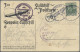 Delcampe - Zeppelin Mail - Germany: 1909/1939 Sammlung Von über 50 Zeppelinbelegen, Ansicht - Posta Aerea & Zeppelin
