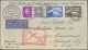 Delcampe - Zeppelin Mail - Germany: 1912/1940 (ca), Zeppelinpost + Luftpost, Hochwertiger B - Poste Aérienne & Zeppelin