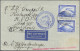 Delcampe - Zeppelin Mail - Germany: 1912/1940 (ca), Zeppelinpost + Luftpost, Hochwertiger B - Correo Aéreo & Zeppelin