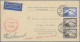 Delcampe - Zeppelin Mail - Germany: 1912/1940 (ca), Zeppelinpost + Luftpost, Hochwertiger B - Airmail & Zeppelin