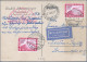 Zeppelin Mail - Germany: 1928/1936 Kleine, Aber Interessante Sammlung Von 12 Zep - Posta Aerea & Zeppelin