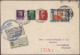 Delcampe - Zeppelin Mail - Germany: 1929/1939, Umfangreiche Interessante Sammlung Mit Ca. 4 - Luft- Und Zeppelinpost