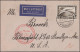 Delcampe - Zeppelin Mail - Germany: 1929/1939, Umfangreiche Interessante Sammlung Mit Ca. 4 - Luft- Und Zeppelinpost