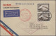 Delcampe - Zeppelin Mail - Germany: 1929/1939, Umfangreiche Interessante Sammlung Mit Ca. 4 - Correo Aéreo & Zeppelin