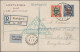 Delcampe - Zeppelin Mail - Germany: 1929/1939, Umfangreiche Interessante Sammlung Mit Ca. 4 - Correo Aéreo & Zeppelin