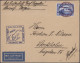 Delcampe - Zeppelin Mail - Germany: 1929/1939, Umfangreiche Interessante Sammlung Mit Ca. 4 - Airmail & Zeppelin