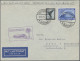 Zeppelin Mail - Germany: 1930/1934, Partie Von Vier Zeppelinbelegen, Dabei Siege - Posta Aerea & Zeppelin