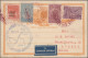 Delcampe - Zeppelin Mail - Germany: 1931/1976, Nette Partie Von Insg. 20 Zeppelin-, Flugpos - Luchtpost & Zeppelin