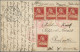 Zeppelin Mail - Europe: 1927/1940 Sechs Besondere Belege Zeppelin Bzw. Luftpost, - Europe (Other)
