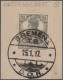 Bodensee Lake Mail: 1898/1917, Partie Von Vier Karten, Dabei Ovalstempel, Ra1 "S - Altri & Non Classificati