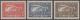 Thematics: Zeppelin: 1933, Zeppelin Stamps "Trip To Italy", Lot Of Three Mint Se - Zeppelins