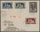 Belgium: 1928/1936 Lot Of 18 Covers And Postcards From Belgium To Switzerland. - Collezioni