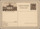 Belgium - Postal Stationery: 1931/1933, King Albert Pictorial Cards, Three Compl - Andere & Zonder Classificatie
