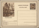 Belgium - Postal Stationery: 1931/1933, King Albert Pictorial Cards, Three Compl - Other & Unclassified