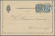 Denmark: 1878/1893, Group Of Four Entires, Therof Three Uprated Stationeries (De - Altri & Non Classificati